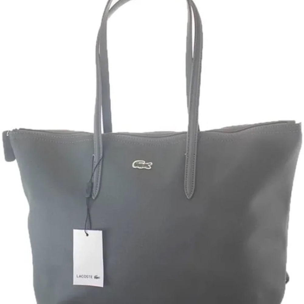 Lacoste Women's Gray Tote Bag